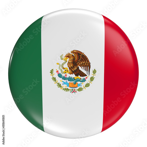 Mexico flag icon - Football World Cup 2026