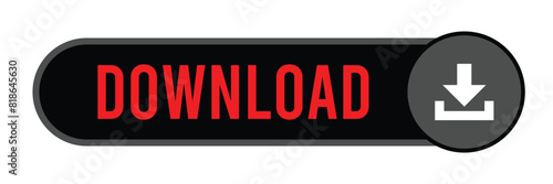 Web Download button Icon