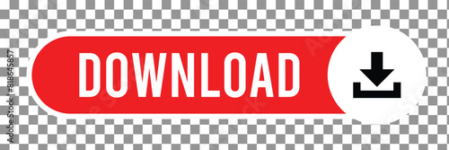 Web Download button Icon
