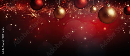 A festive background for Christmas or holiday card with ample space for images