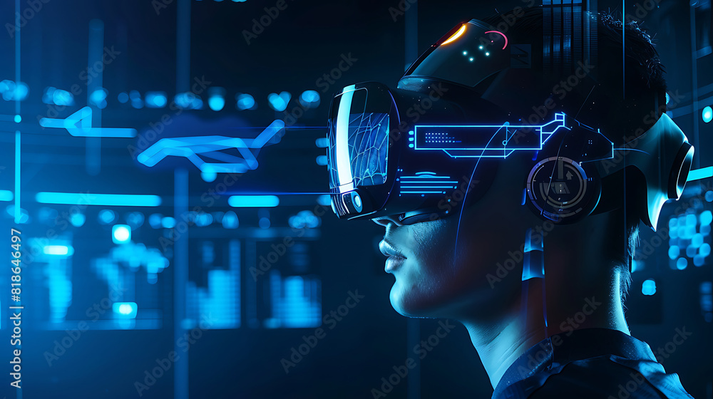 A businesswoman holds a digital camera, capturing the future of global communication A businesswoman holds a digital camera, capturing the future of global communication