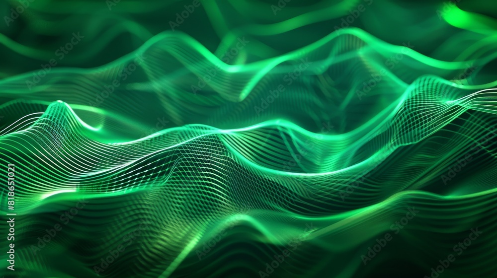 Ethereal Green Backdrop with Delicate Lines Ethereal Green Backdrop with Delicate Lines