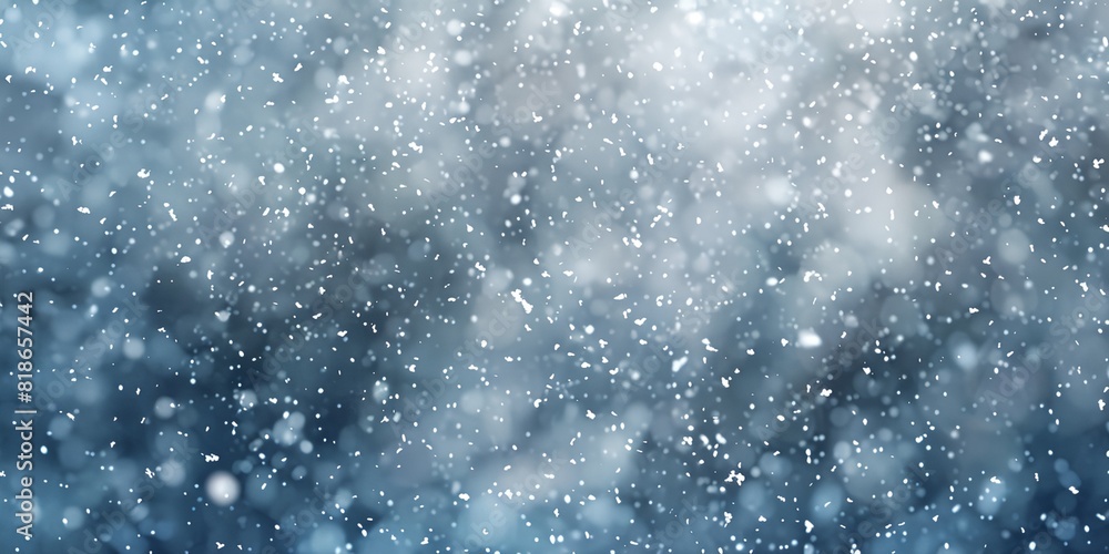 a blurry photo of snow falling with a blue background a blurry photo of snow falling with a blue background