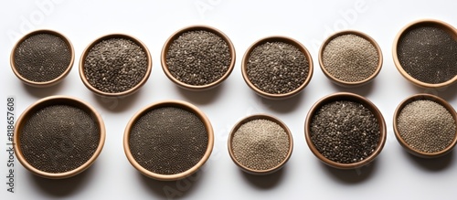 A copy space image of chia ...