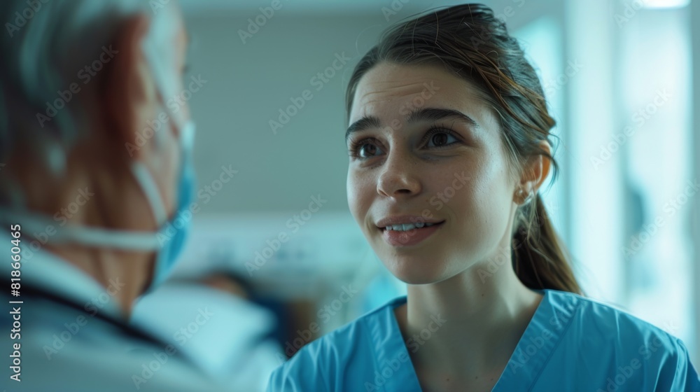 Fototapeta premium A Compassionate Medical Consultation