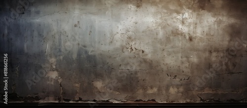 A background photo texture featuring a grungy dark stucco wall illuminated by a spotlight creating a captivating copy space image