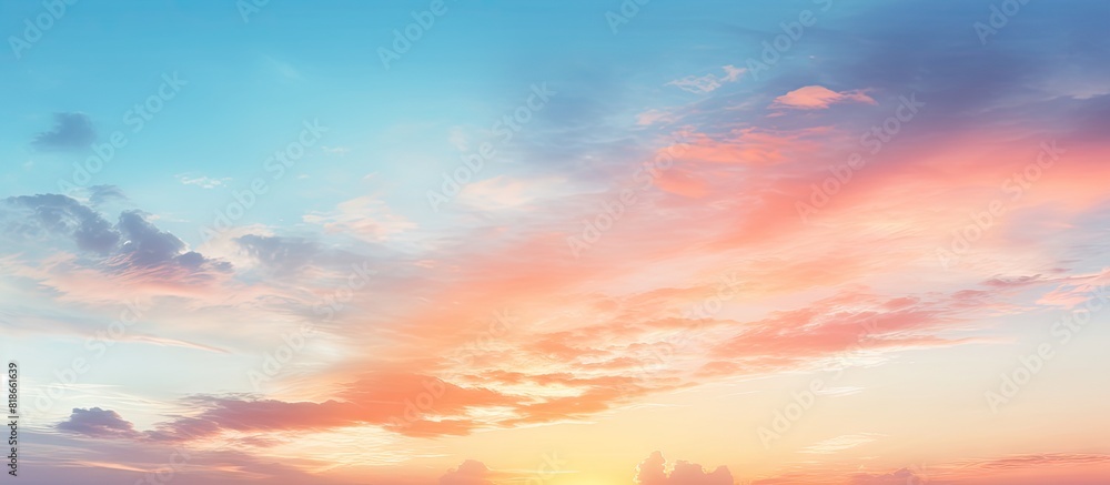 A copy space image capturing the beautiful colors of an urban sunset sky as a background A copy space image capturing the beautiful colors of an urban sunset sky as a background