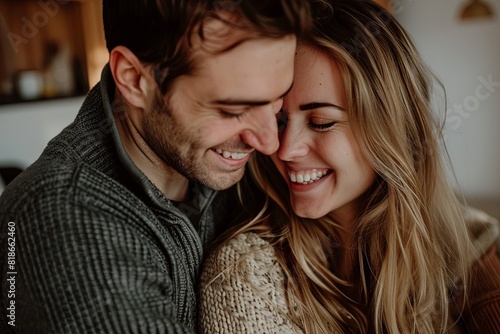 couple at home, beauty portrait, happy, random scenes 