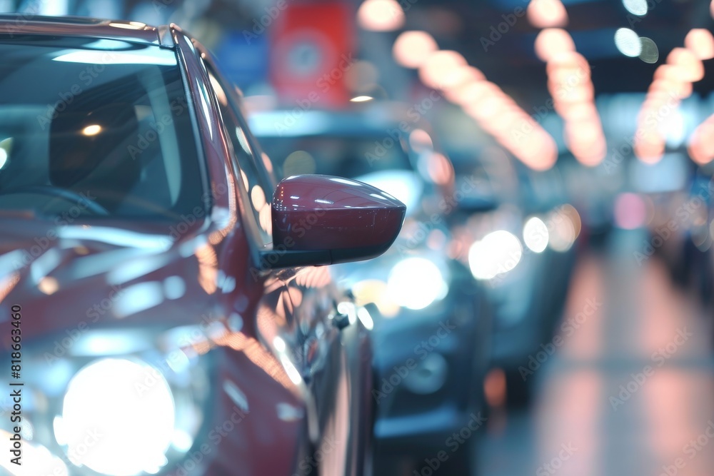 Blurred new cars dealership place, Abstract background of blurred new cars dealership place, Abstract background of blurred new cars dealership place, AI generated Blurred new cars dealership place, Abstract background of blurred new cars dealership place, Abstract background of blurred new cars dealership place, AI generated