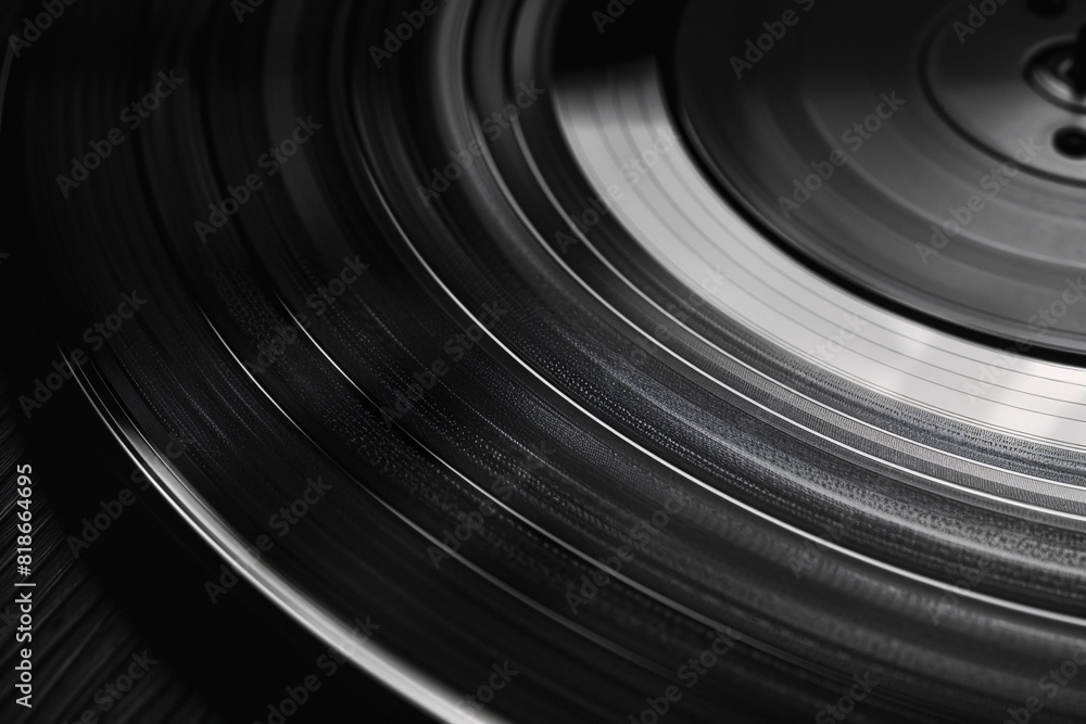 Isolated vinyl record with a solid background.
Isolated vinyl record with a solid background.