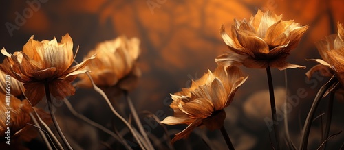 Macro photography of dry fl...