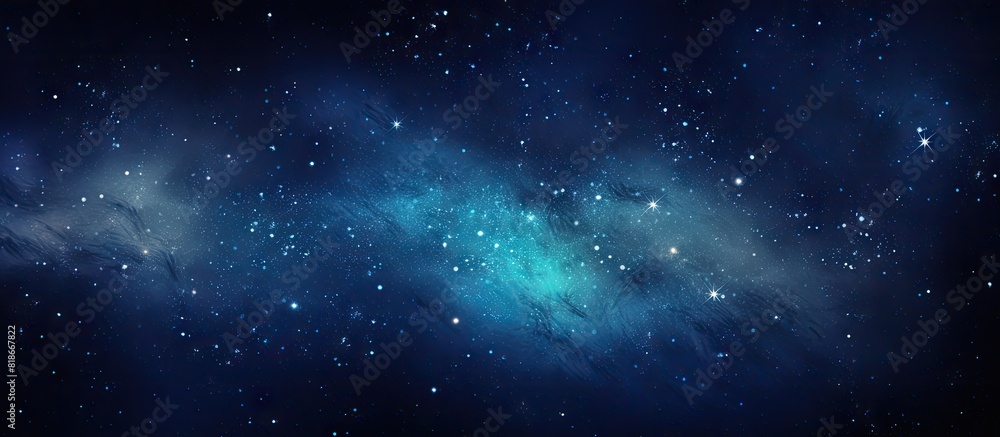 Dark interstellar space providing a starry night sky for a captivating copy space image Dark interstellar space providing a starry night sky for a captivating copy space image