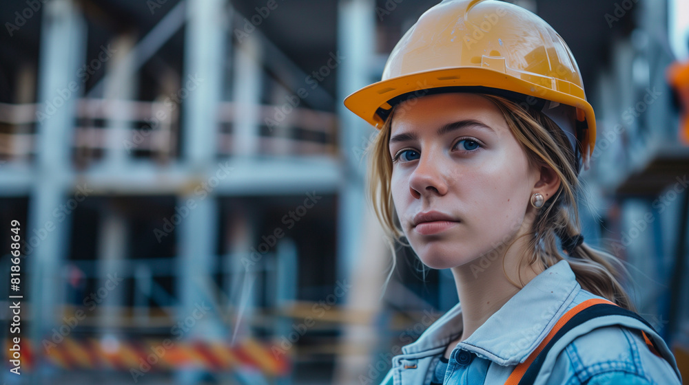 portrait of a construction worker portrait of a construction worker