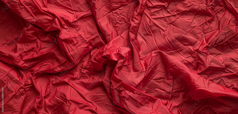 Scarlet red fabric stretch widescreen. Scarlet red fabric stretch widescreen.