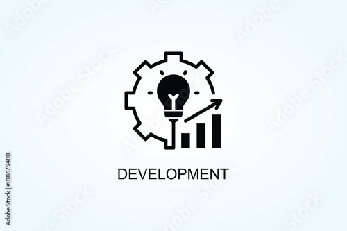 Development Vector  Or Logo Sign Symbol Illustration photo