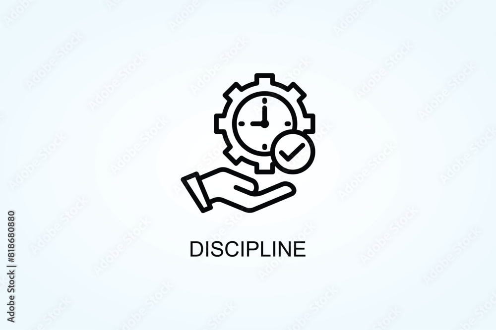 Discipline Vector Or Logo Sign Symbol Illustration Discipline Vector Or Logo Sign Symbol Illustration