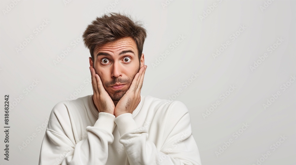Men Displaying Thoughtful and Pensive Expressions Men Displaying Thoughtful and Pensive Expressions