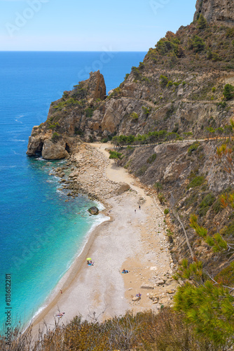 Benitachell (Benitatxell), Costa Blanca, Playa de la Moraig