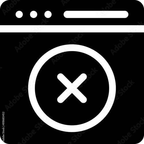 blocked website icon
