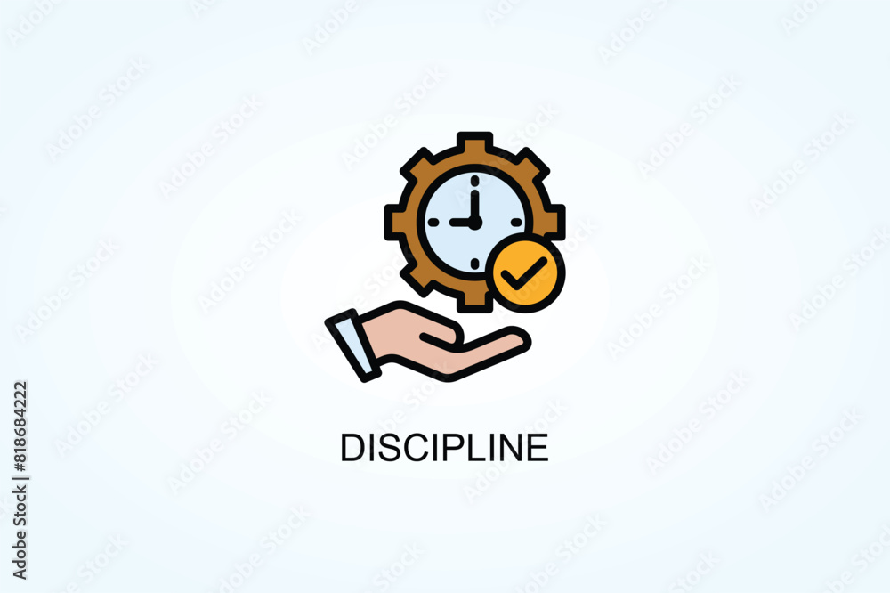 Discipline Vector  Or Logo Sign Symbol Illustration