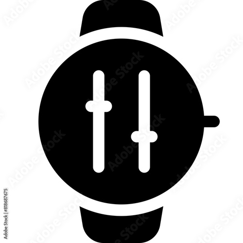 adjust smartwatch icon