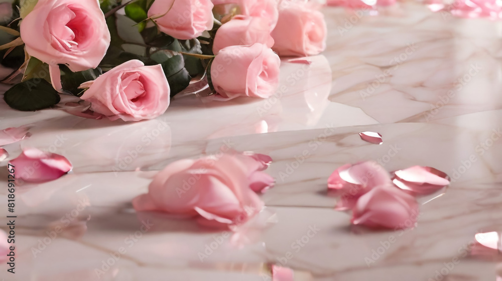 beautiful romantic bouquet of pink roses lying on shabby chic style chair beautiful romantic bouquet of pink roses lying on shabby chic style chair