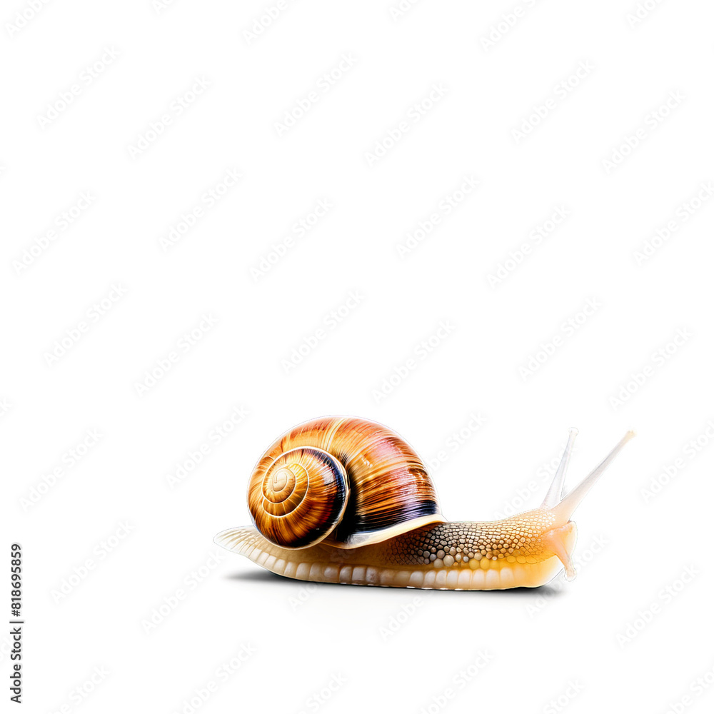 Raw snail whole spiral shell shot from above Food and culinary concept image Raw snail whole spiral shell shot from above Food and culinary concept image