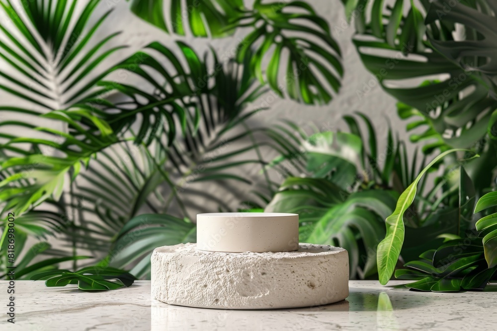 Artistic wooden podium stand with a smooth, unoccupied surface, complementing the natural elegance of a high-quality product.. Beautiful simple AI generated image in 4K, unique. Artistic wooden podium stand with a smooth, unoccupied surface, complementing the natural elegance of a high-quality product.. Beautiful simple AI generated image in 4K, unique.