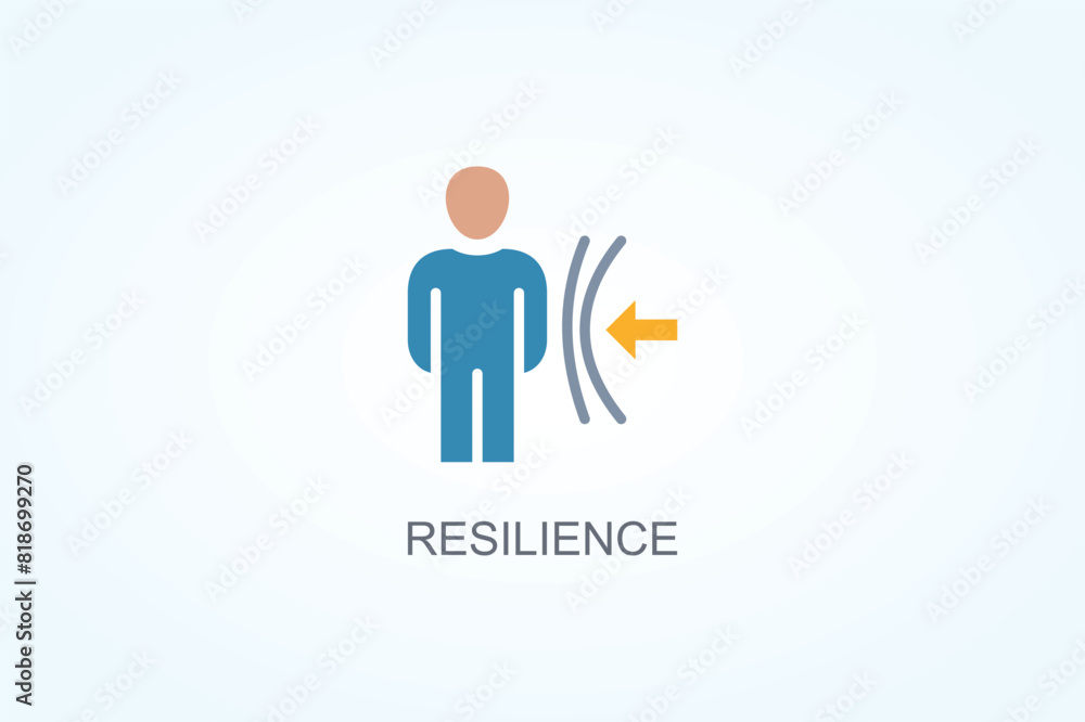 Resilience Vector Or Logo Sign Symbol Illustration Resilience Vector Or Logo Sign Symbol Illustration