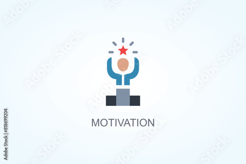 Motivation Vector  Or Logo Sign Symbol Illustration
