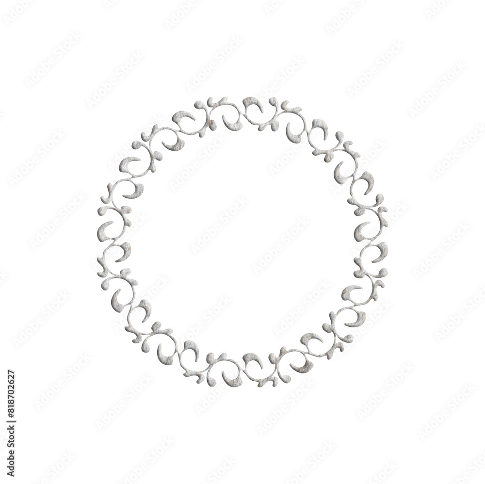 frame made of rings frame made of rings