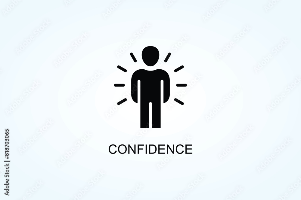 Confidence Vector Or Logo Sign Symbol Illustration Confidence Vector Or Logo Sign Symbol Illustration