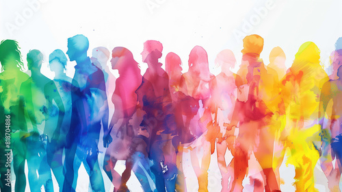 Group of People Standing Together