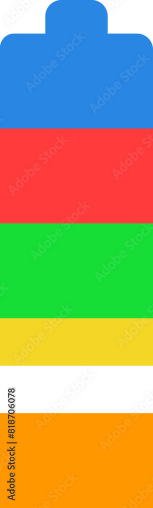 Exclamation Mark Symbol Brick Blocks Puzzle Kids Font Colorful Exclamation Mark Symbol Brick Blocks Puzzle Kids Font Colorful