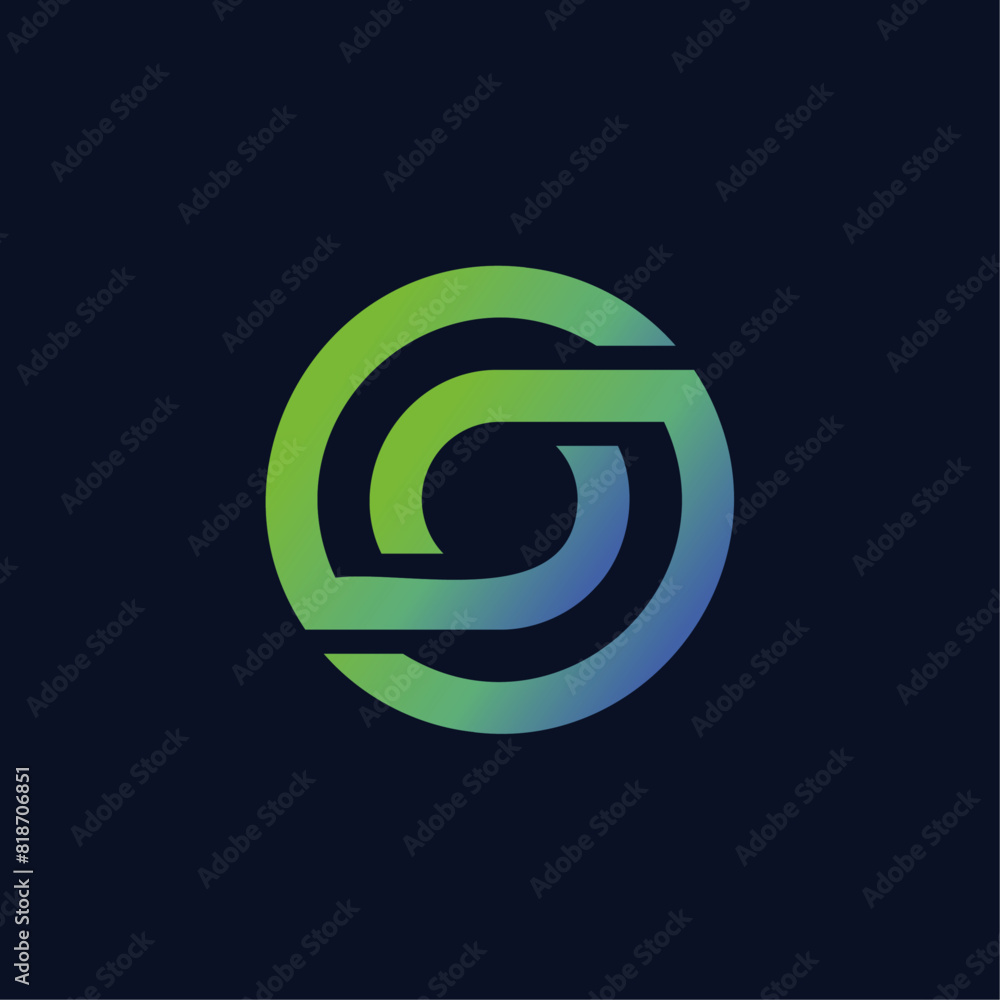 Modern Abstract Circle Logo Modern Abstract Circle Logo