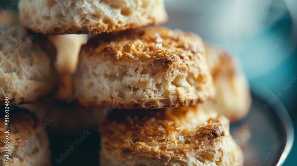 Delicious Scones for Perfect Breakfast Poster Generative AI Delicious Scones for Perfect Breakfast Poster Generative AI