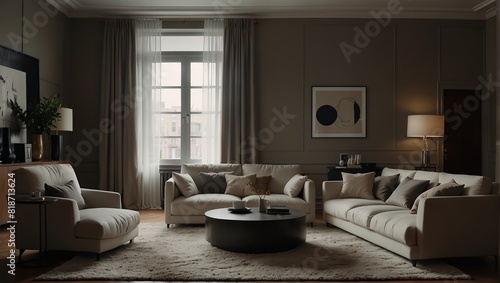 minimalist apartment interior from 2010