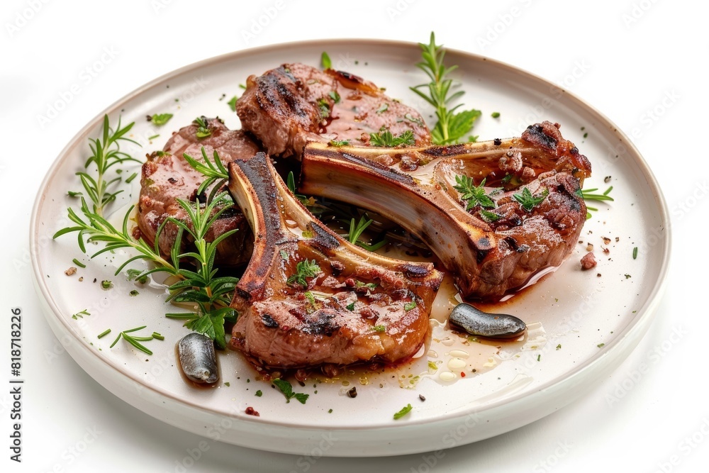 Mouthwatering Grilled Lamb Chops Scottaditto with Fresh Mint Mouthwatering Grilled Lamb Chops Scottaditto with Fresh Mint