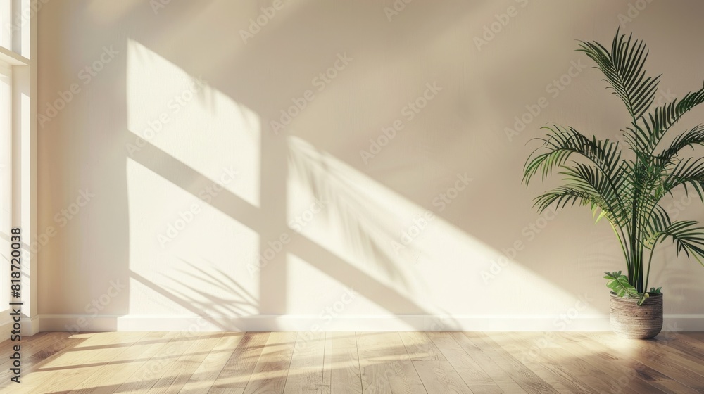 minimalistic abstract gentle light beige background ,light and intricate shadow from the window. minimalistic abstract gentle light beige background ,light and intricate shadow from the window.