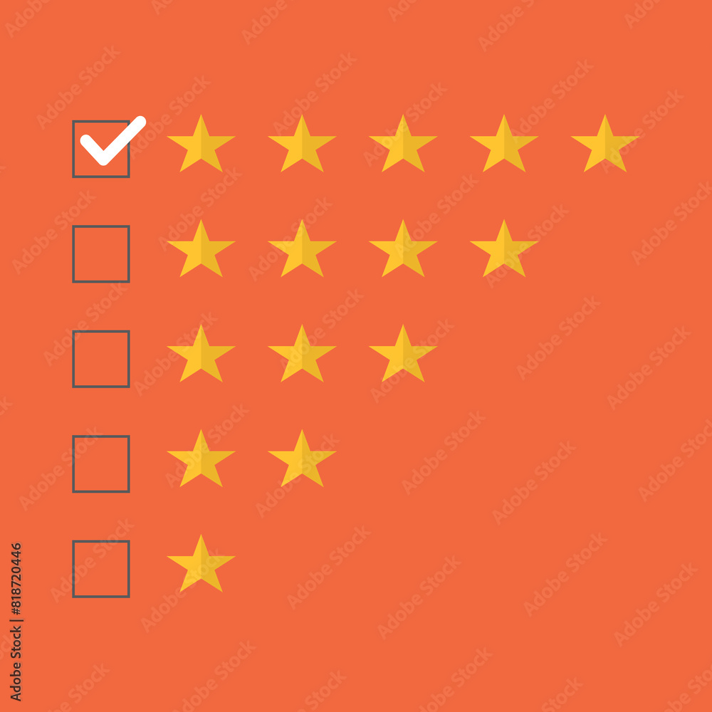 Five stars rating. Customers review and positive feedback. Five stars rating. Customers review and positive feedback.