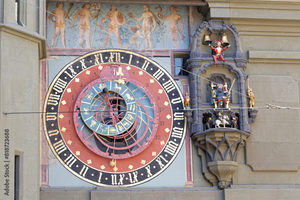 Obraz premium Horloge astronomique