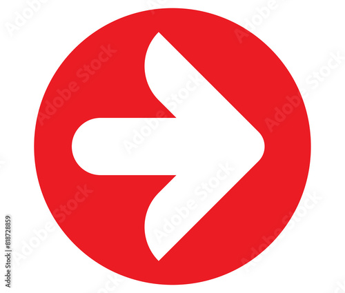 Free Download Red arrow road sign colorful Transparent background - GFXLoad