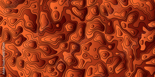 Topographic landscapes redefining the beauty of spatial motion

