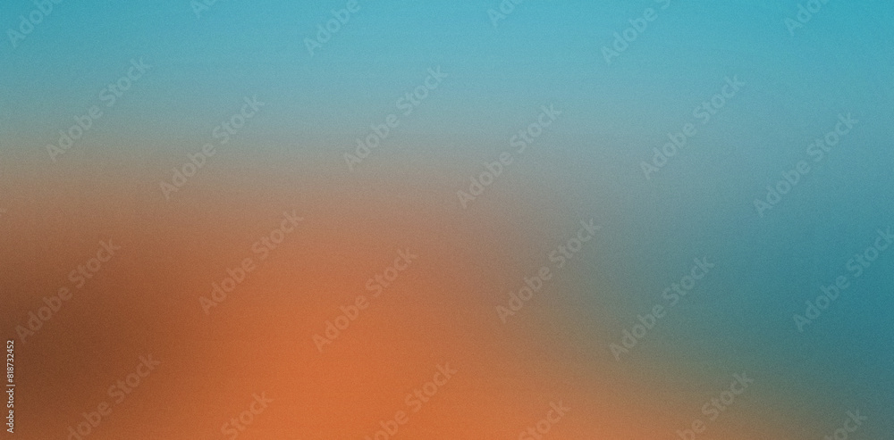 Naklejka premium color gradient rough abstract background shine bright light and glow template empty space , grainy noise grungy texture 