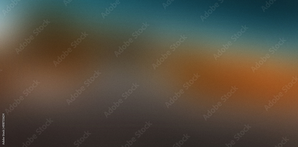 color gradient rough abstract background shine bright light and glow template empty space , grainy noise grungy texture	