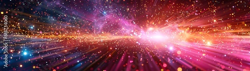 Dazzling Cosmic Burst Illuminating the Future of Innovation and Technology