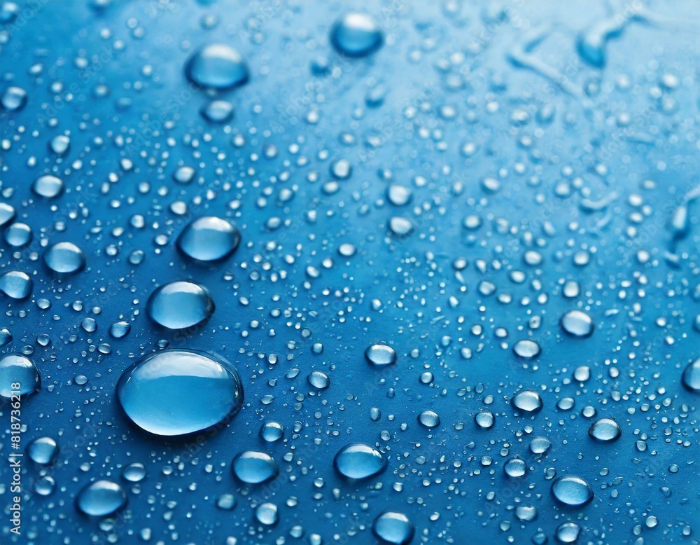 Wassertropfen auf blauen hintergrund vollbild texture Wassertropfen auf blauen hintergrund vollbild texture