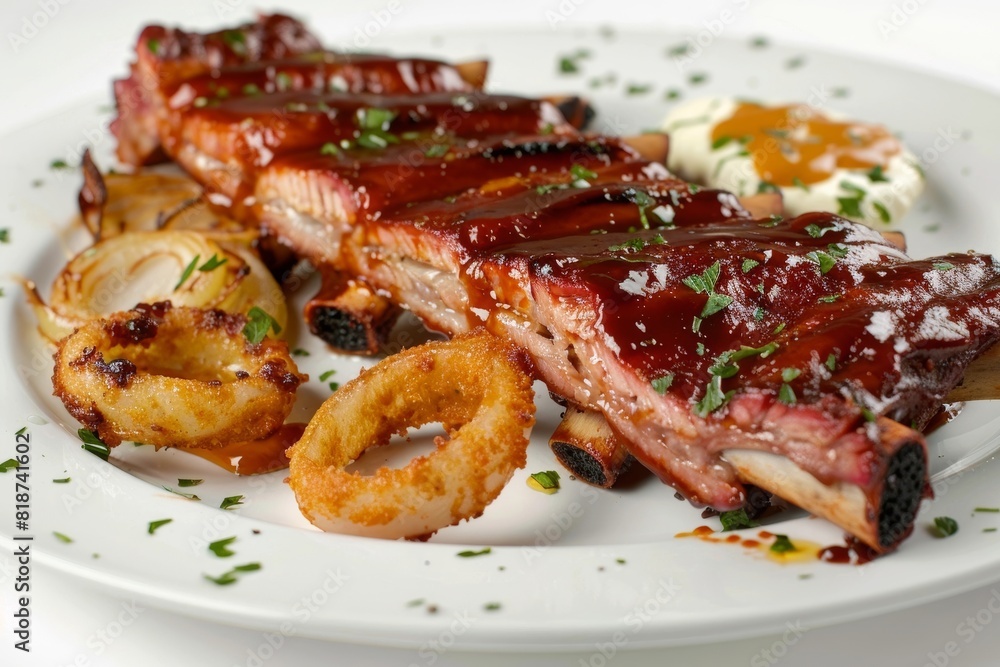 Tender and Flavorful Baby Back Ribs with Smoky Savory Marinade Tender and Flavorful Baby Back Ribs with Smoky Savory Marinade