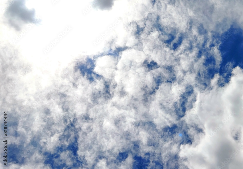 Fototapeta premium blue sky with clouds