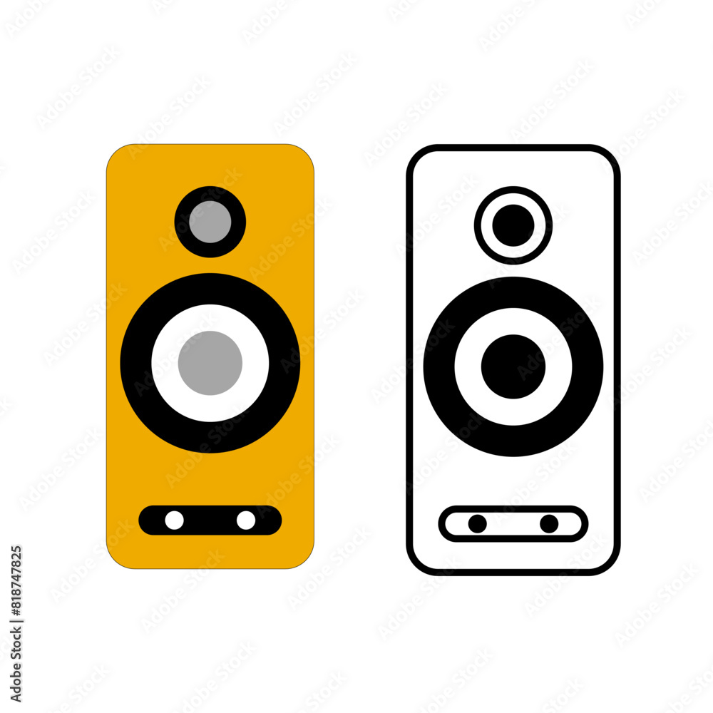 speaker concept illustration icon design speaker concept illustration icon design